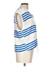 Nine West Blue Sleeveless Button-Down Shirt Size L - photo 4