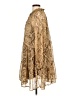 H&M 100% Polyester Paisley Gold Cocktail Dress Size 12 - photo 5