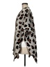 Unbranded 100% Acrylic Animal Print Gray Ivory Cardigan One size - photo 5