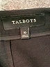 Talbots Solid Black Formal Skirt Size 10 - photo 4