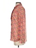 Kut from the Kloth 100% Polyester Paisley Pink Long Sleeve Blouse Size S - photo 5