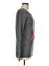 Twenty One Graphic Gray Pullover Sweater Size M - photo 4