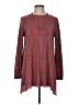 Paulmark Burgundy Long Sleeve Blouse Size M - photo 1