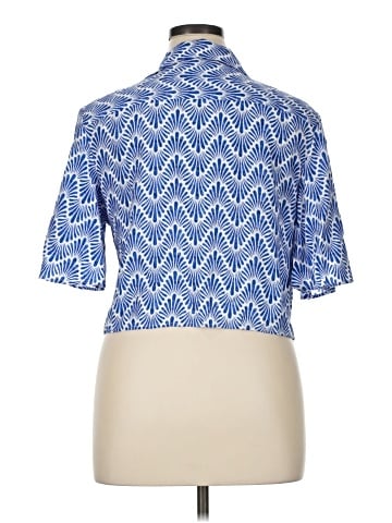 MNG Short Sleeve Blouse (view 2)