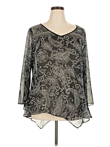 Avenue 3/4 Sleeve Blouse (view 1)