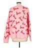 CeCe Hearts Pink Pullover Sweater Size L - photo 2