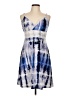 Mudd Tie-dye Blue Cocktail Dress Size L - photo 1