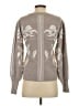 Tahari Floral Gray Pullover Sweater Size S - photo 2