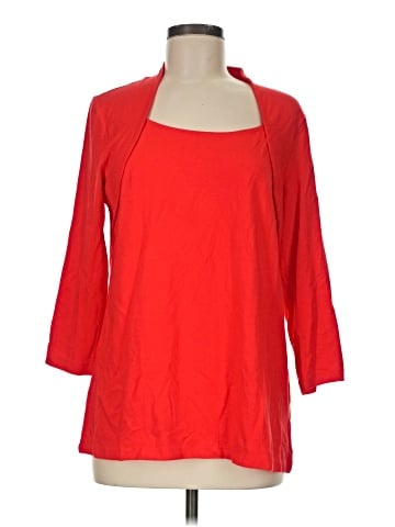 Isaac Mizrahi LIVE! 3/4 Sleeve T-Shirt (view 1)