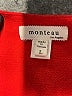 Monteau Red Short Sleeve Top Size L - photo 7