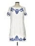 Lulus 100% Polyester White Casual Dress Size L - photo 1