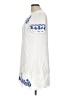 Lulus 100% Polyester White Casual Dress Size L - photo 5