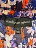 Ambiance Apparel 100% Polyester Floral Blue Casual Skirt Size L - photo 4