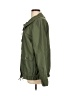 J.Crew 100% Cotton Solid Green Raincoat Size 12 - photo 5