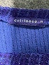 Cut Loose Blue Pullover Sweater Size S - photo 7