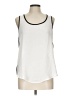 Bobeau 100% Polyester White Sleeveless Top Size L - photo 1