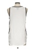 Bobeau 100% Polyester White Sleeveless Top Size L - photo 2