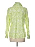 Chadwicks Paisley Green Long Sleeve Blouse Size 12 - photo 2