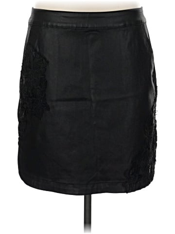 White House Black Market Faux Leather Skirt (view 1)