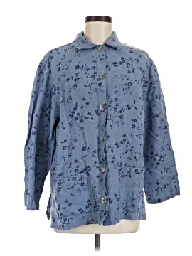 Jennifer Moore 3/4 Sleeve Button Down Shirt