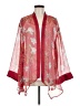 Vince Camuto 100% Polyester Red Kimono Size M - photo 1