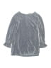 Zara Silver 3/4 Sleeve Top Size 8 - photo 1