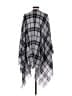 Eileen Fisher Plaid Gray Wrap One size - photo 2