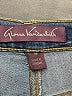 Gloria Vanderbilt Graphic Blue Jeans Size 14 - photo 7