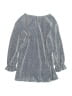 Zara Silver 3/4 Sleeve Top Size 8 - photo 2