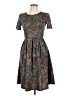Lularoe Paisley Brown Cocktail Dress Size L - photo 1