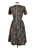 Lularoe Paisley Brown Cocktail Dress Size L - photo 2
