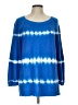 Talbots Tie-dye Blue Pullover Sweater Size L - photo 1