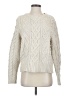 Banana Republic Ivory Wool Pullover Sweater Size S - photo 1