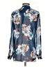 Kut from the Kloth 100% Polyester Floral Blue Long Sleeve Blouse Size S - photo 2