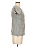 Daytrip 100% Acrylic Gray Short Sleeve Top Size S - photo 4