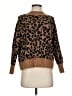 Old Navy Animal Print Brown Pullover Sweater Size S (petite) - photo 1