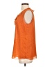 CAbi 100% Polyester Orange Sleeveless Blouse Size S - photo 5