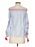 Design History Blue Long Sleeve Blouse Size XS - photo 2