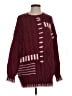 Altar'd State 100% Cotton Burgundy Pullover Sweater Size S - photo 1