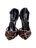 MICHAEL Michael Kors Animal Print Brown Heels Size 8 - photo 2