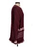 Altar'd State 100% Cotton Burgundy Pullover Sweater Size S - photo 4