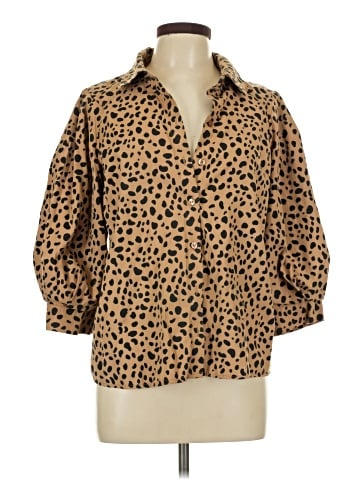 Crown & Ivy 3/4 Sleeve Blouse (view 1)