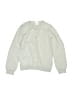 Crewcuts Outlet 100% Cotton Silver Cardigan Size 6 - 7 - photo 1