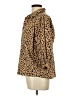 Crown & Ivy Animal Print Brown 3/4 Sleeve Blouse Size L - photo 5