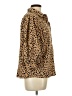Crown & Ivy Animal Print Brown 3/4 Sleeve Blouse Size L - photo 4