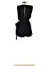 Amanda Uprichard 100% Polyester Solid Black Romper Size M - photo 2