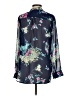 Kut from the Kloth 100% Polyester Floral Blue Long Sleeve Blouse Size S - photo 2