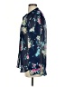 Kut from the Kloth 100% Polyester Floral Blue Long Sleeve Blouse Size S - photo 5