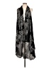 Lily White 100% Polyester Black Kimono Size L - photo 1