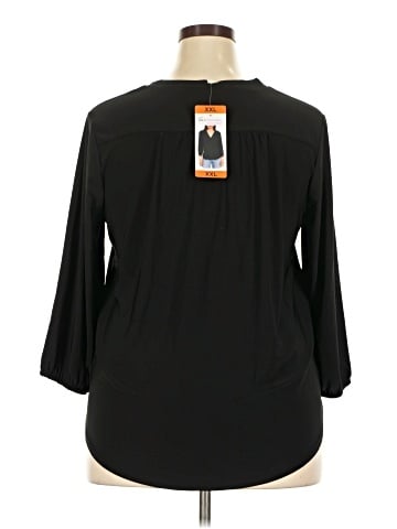 TWO by Vince Camuto 3/4 Sleeve Blouse (view 2)